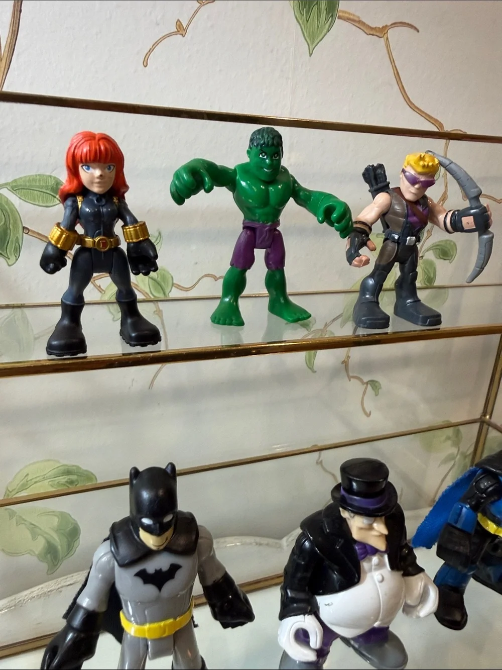 Imaginext Super Friends Super Heroes DC Marvel Action Figures Lot of 6